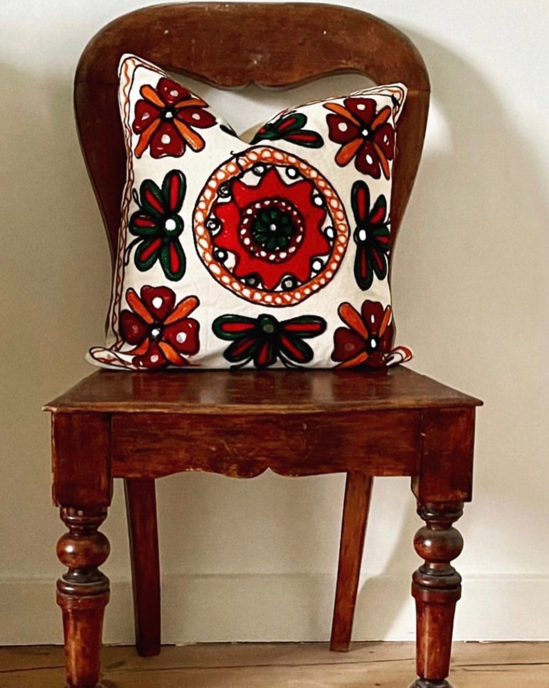 Handmade Embroidered Cushion Covers Etsy