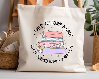 Bolsa de mano Book Club Gang: un regalo para los amantes de los libros