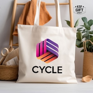 Logo tote hotsell