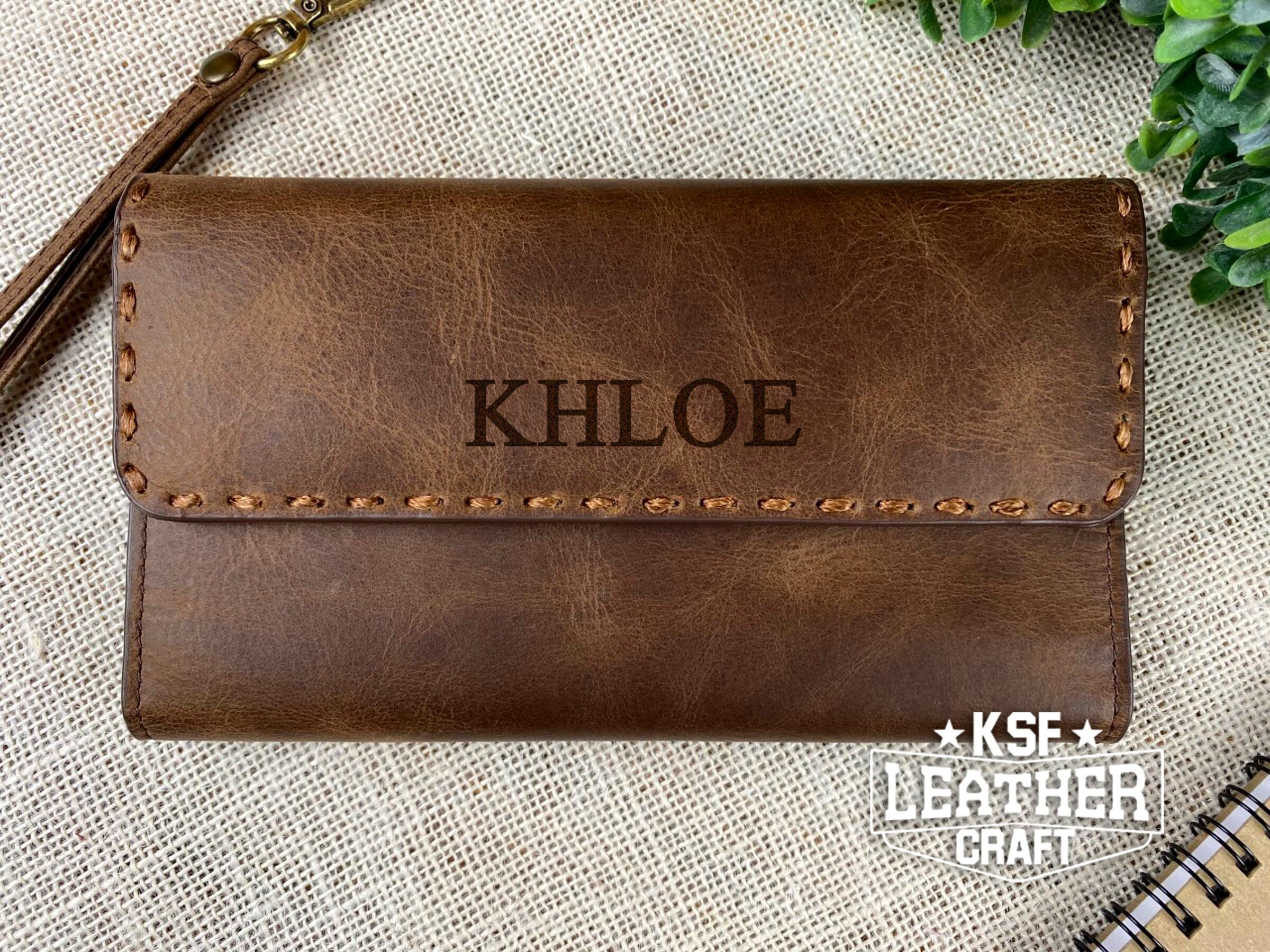 Personalized Leather Women Wallet Engraved Womens Wallet Etsy