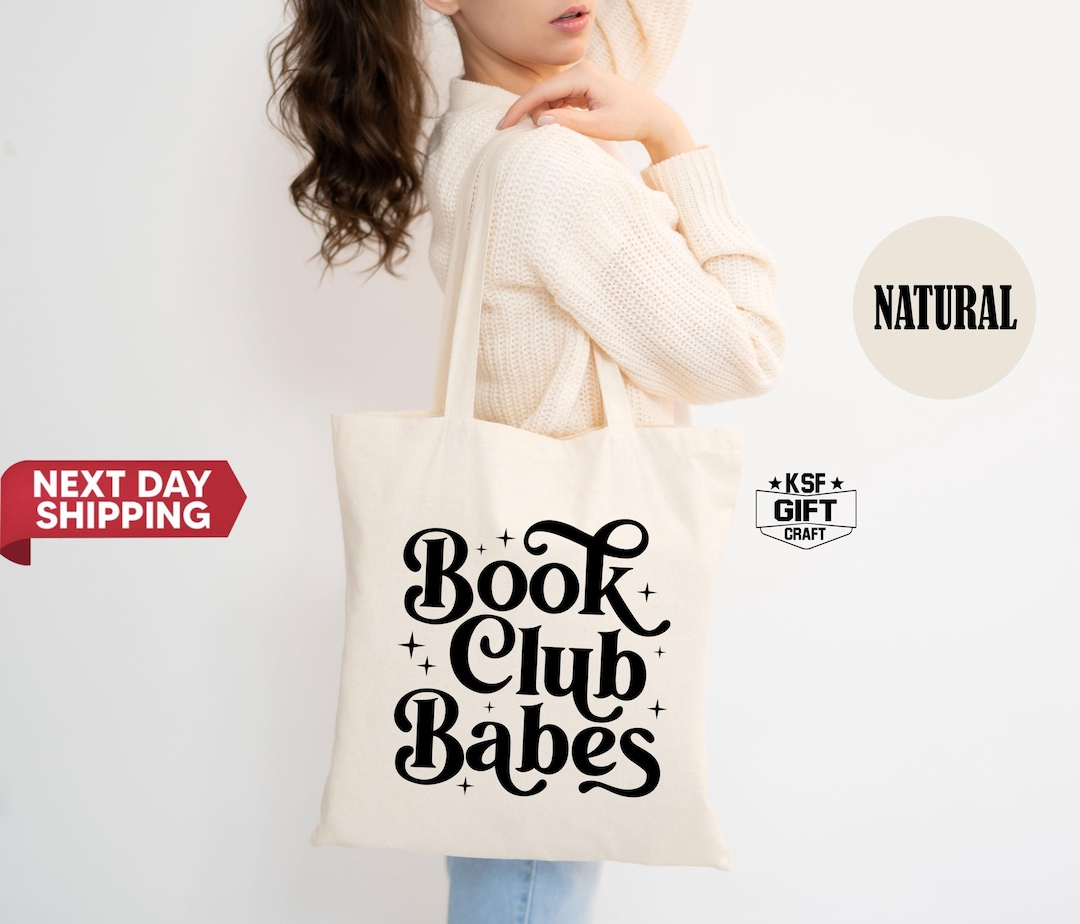 Book club babes with embroidered sleeve main image 1
