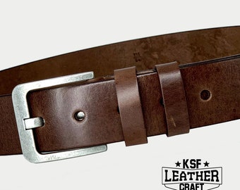 Custom Leather Belt, Mens Leather Belt, Belt For Jeans, Gift For Him, Engraved Leather Belt, Anniversary Gift For Him,  Fathers Day Gift