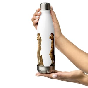 Michelangelo&#39;s David - Stainless Steel Water Bottle