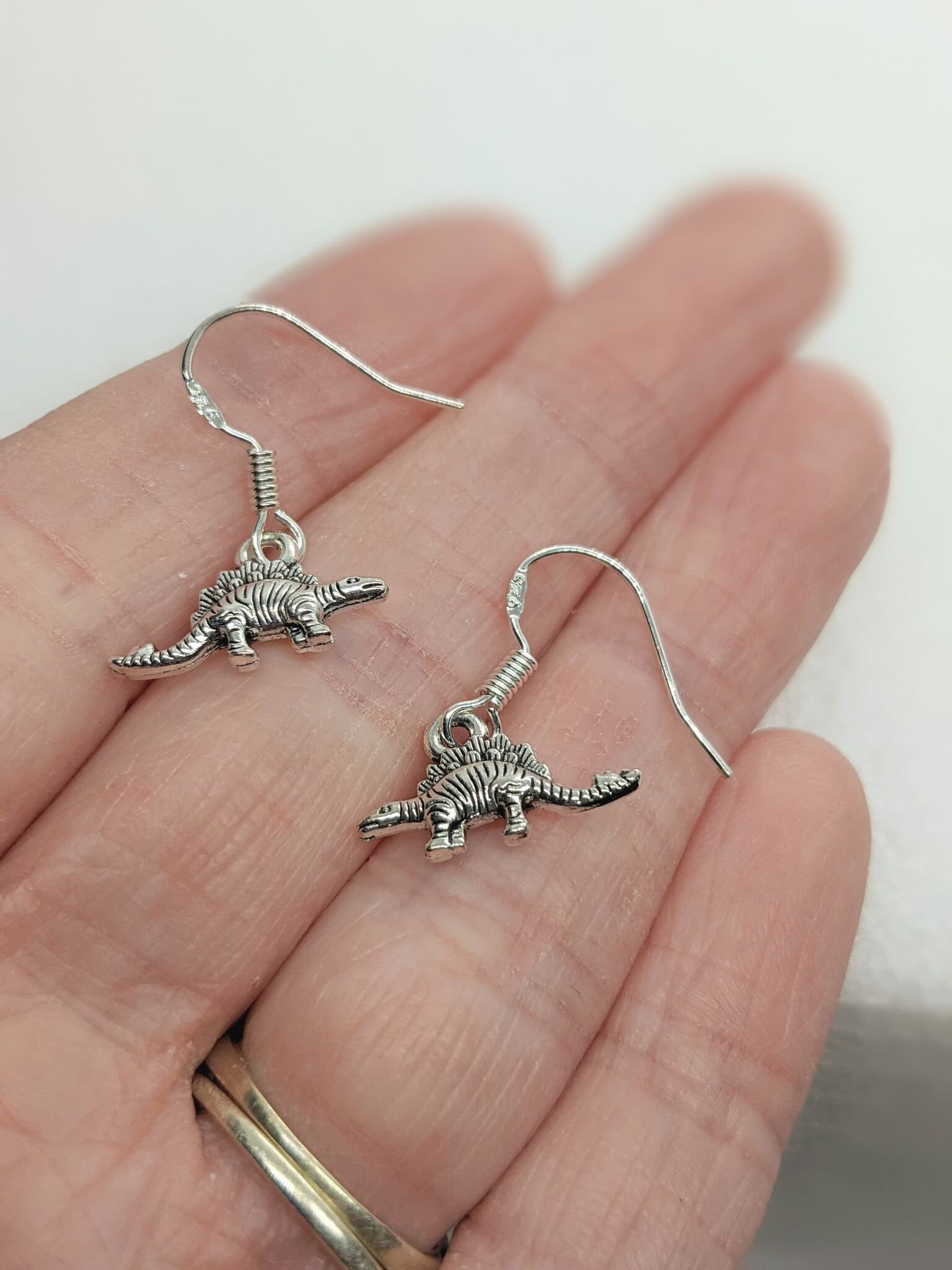 Dinosaur Earrings Dinosaur Gift for Girls Dino Earrings Etsy UK