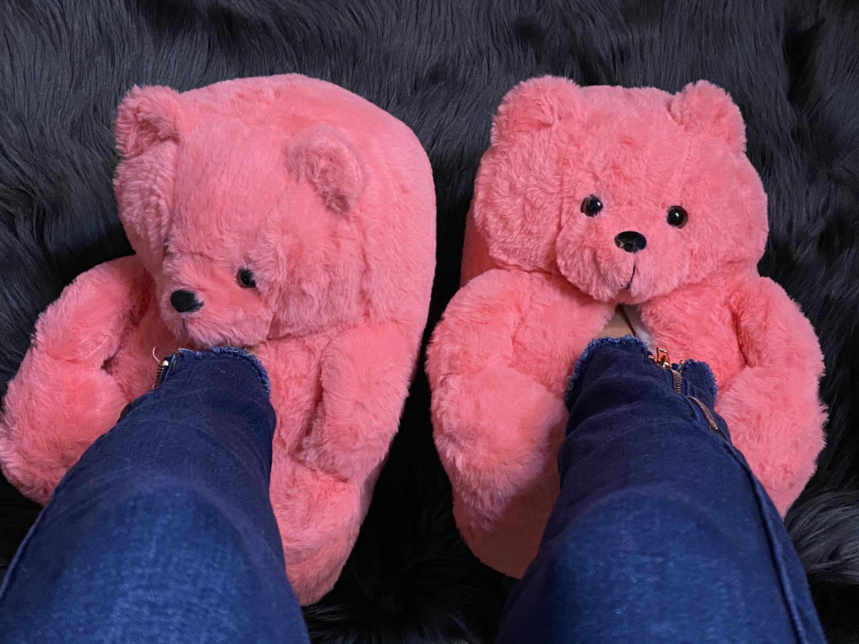 teddy slippers online