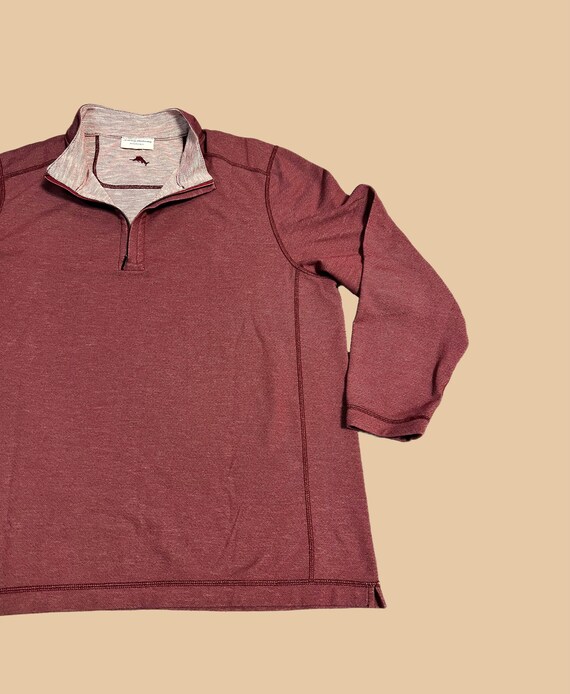 Tommy Bahama quarter zip reversible - image 3