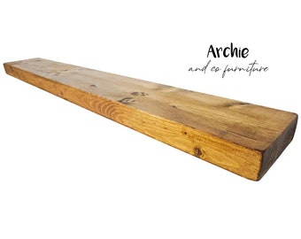 14cm x 3cm Rustic Shelving Timber Boards - Custom Lengths, Scaffold Board