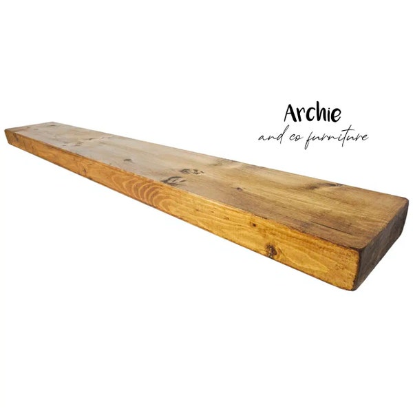 14cm x 3cm Rustic Shelving Timber Boards - Custom Lengths, Scaffold Board