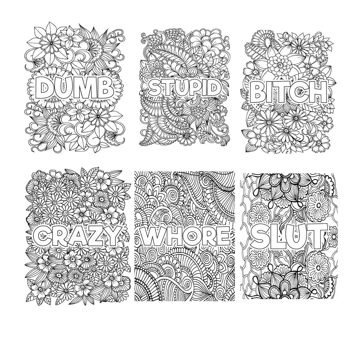 Explicit Adult Coloring Pages - Etsy