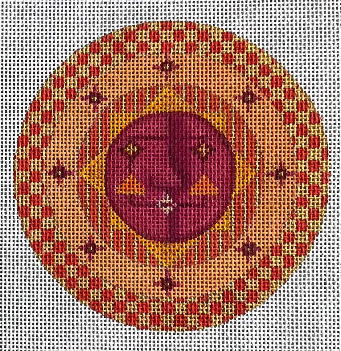 Checkerboard Sun Ornament, Melissa Shirley Designs - Etsy