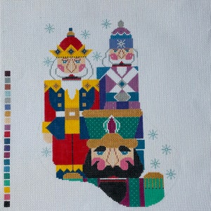 Three Nutcrackers Sock, Shelly Tribbey Designs