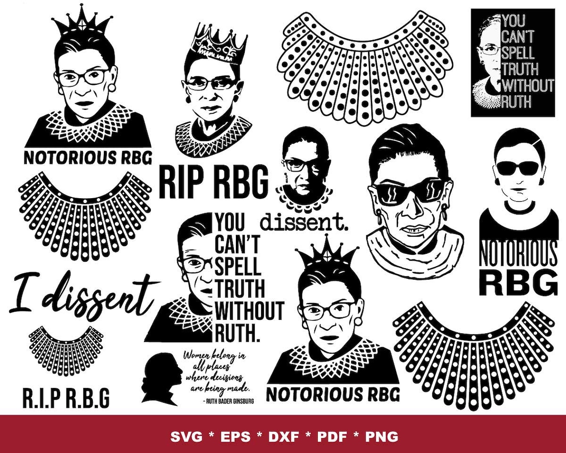 Download 150 Rbg Svg Bundle 1.0 Bundle Files | Etsy