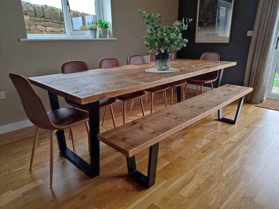 Big Bord 10 Seater Dining Table Bench, How Many Inches Is A 10 Seater Table