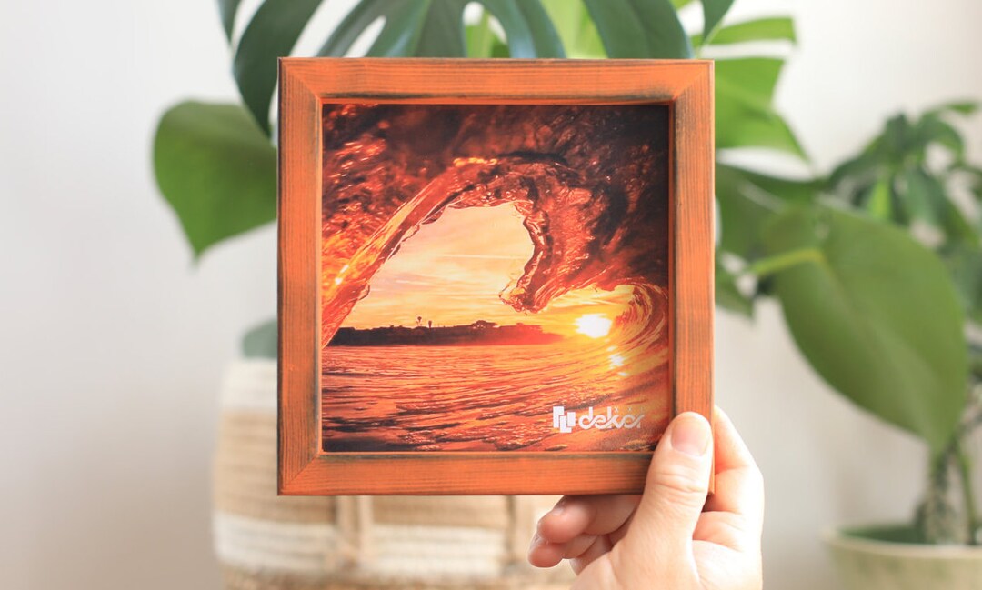 Wooden Custom Size Picture Frames 5x7 Dog Picture Frame Etsy UK