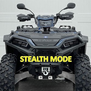 Polaris Sportsman "Stealth Mode" switch kit for FACTORY LED headlights halo 450 570 850 1000 DRL