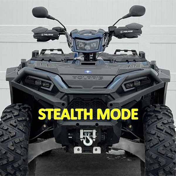 Polaris Sportsman "Stealth Mode" switch kit for FACTORY LED headlights halo 450 570 850 1000 DRL