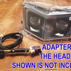 Polaris Sportsman LED handlebar pod headlight custom adapter 450 570 850 1000 w/ Halo ring DRL 2415397