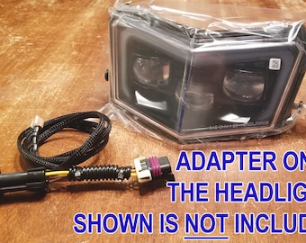 Adaptador personalizado para faro delantero de manillar LED Polaris Sportsman 450 570 850 1000 con anillo Halo DRL 2415397