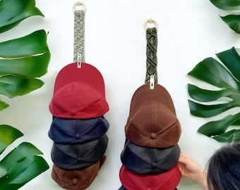 Flueyer 3 Ganci Per Cappelli In Macramè, Stile Bohémien, Per