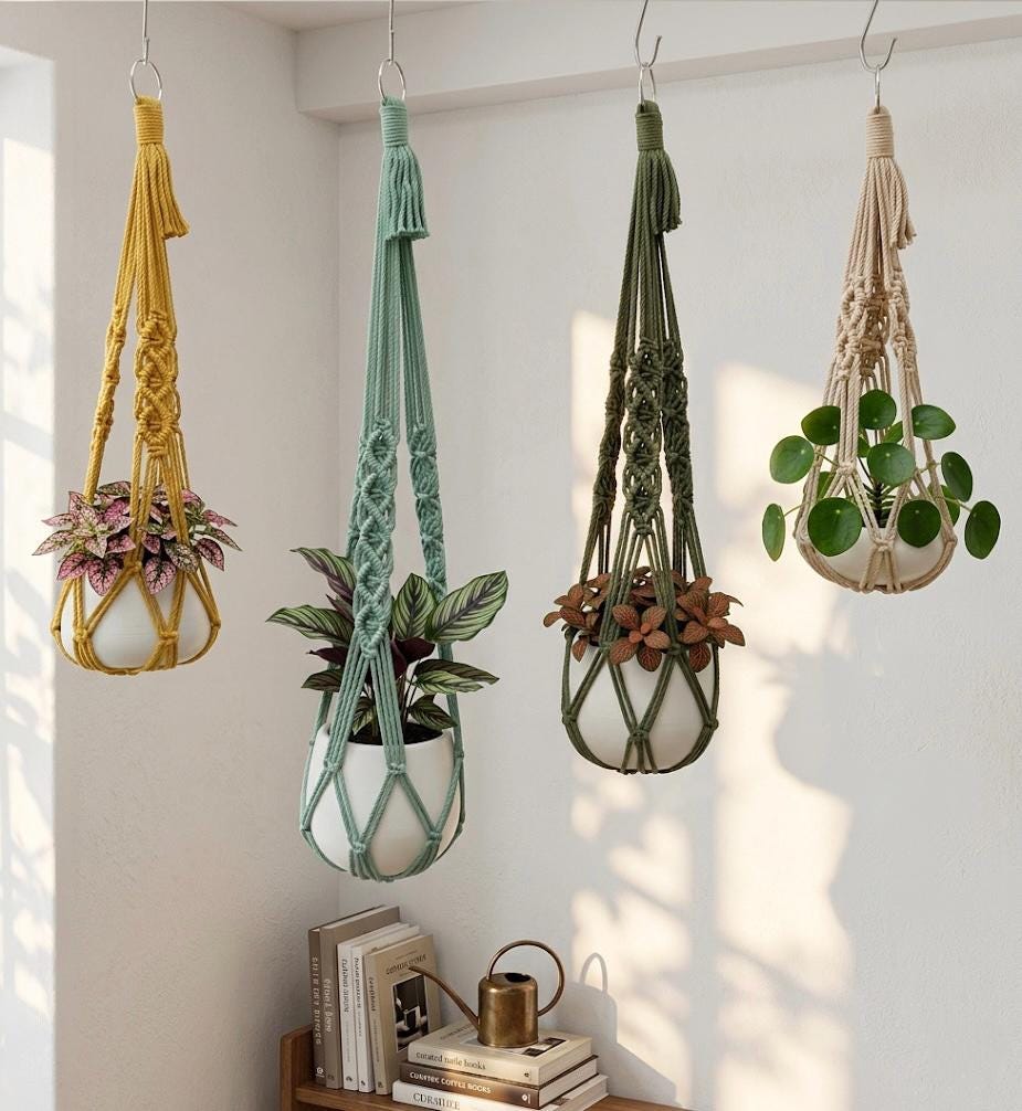 Hanging Plant Holder - Etsy