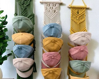 2 Ganci Per Cappello In Macramè - Portacappelli In Corda Di Cotone - Foto 6