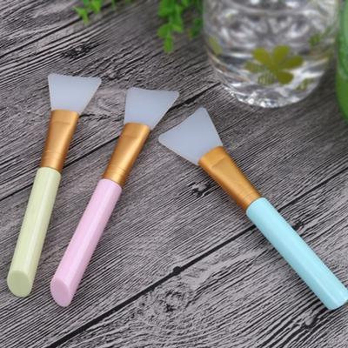 Silicone Face Mask Brush Facial Applicator Soft Mud Mixing Etsy