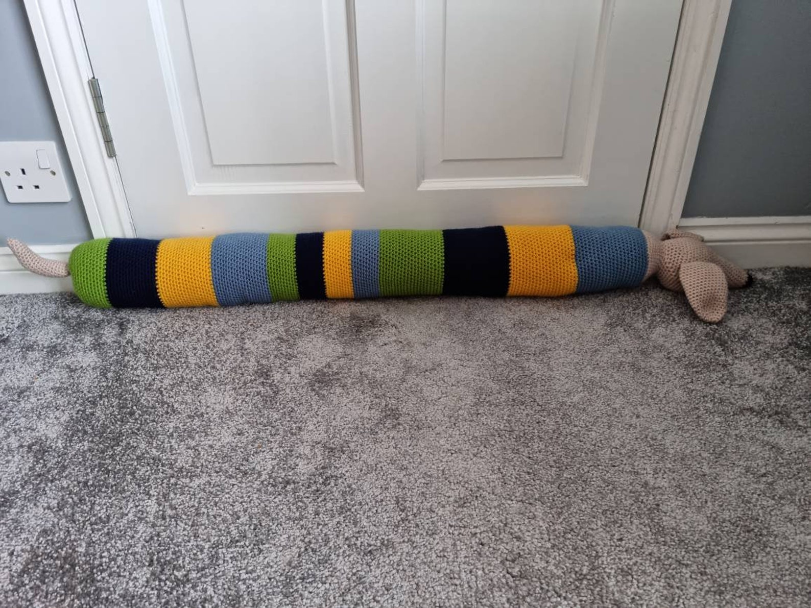 Sausage Dog Draft Excluder Etsy UK