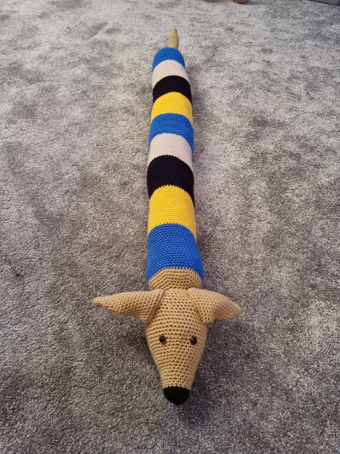 Sausage Dog Draft Excluder Etsy UK