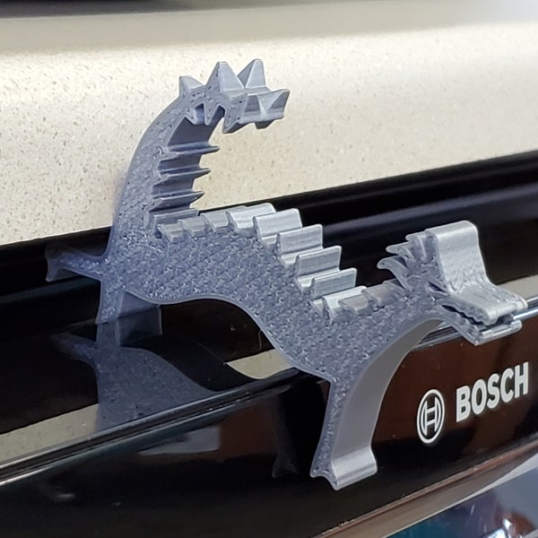 Dishwasher Door Holder, Dragon Magnet, Dishwasher Magnet, Keeps dishwasher door slightly propped open to help dishes dry