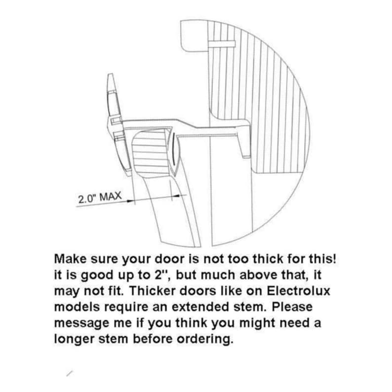 Washer Door Prop Flower, Front Load Washing Machine Door Holder, Holds the door slightly open to prevent moldy smells. image 2