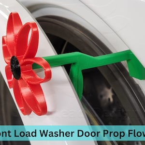 Washer Door Prop Flower, Front Load Washing Machine Door Holder, Holds the door slightly open to prevent moldy smells.