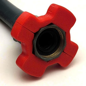 Garden Hose Grip for 6 & 8-Sided fittings, 1-1/16 thru 1-5/16" range of sizes, Easy tighten and loosen
