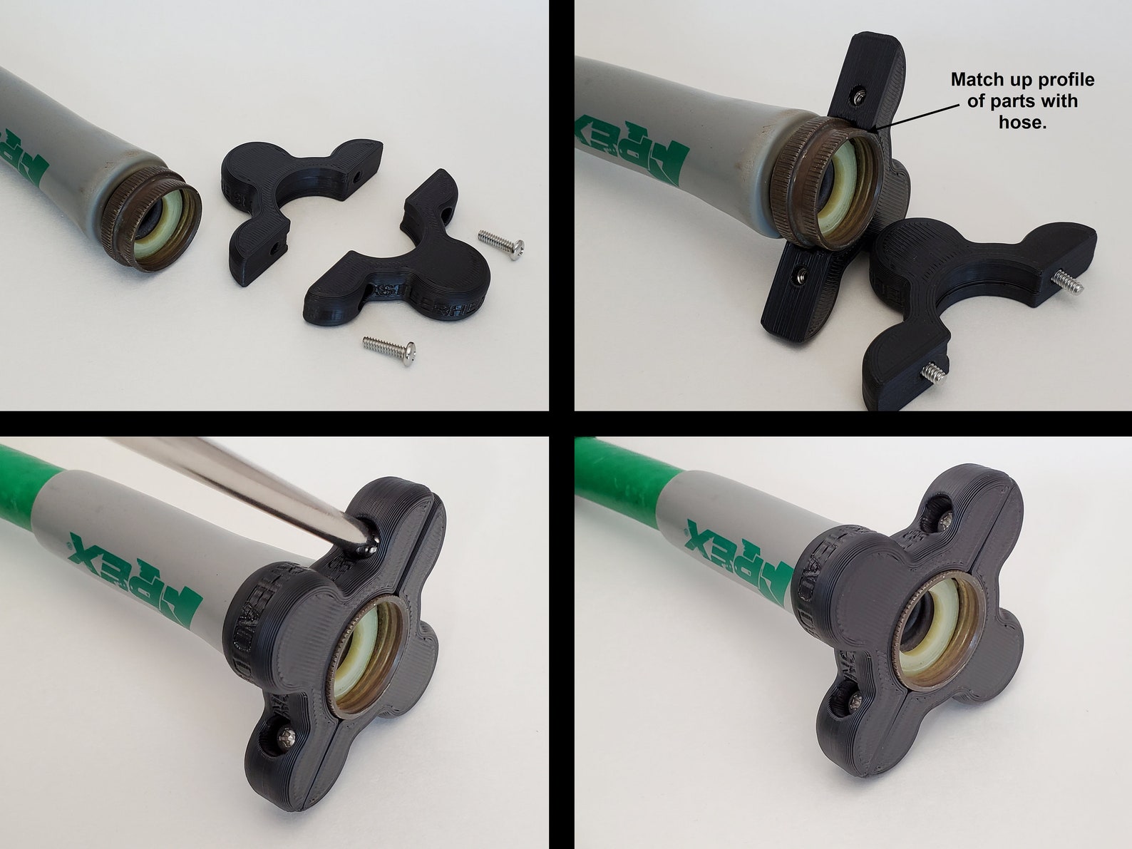 Garden Hose Grip for Round 3/4 Female Swivel Connector Etsy