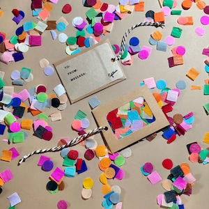 The Confetti Gift Tag