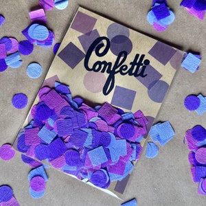 The Confetti Packet in Purple
