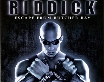 The Chronicles of Riddick: Escape from Butcher Bay PC Game WINDOWS 7 8 10 11 Digital Download