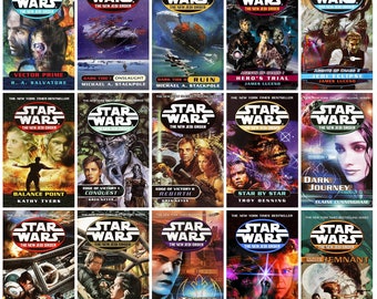 Star Wars: The New Jedi Order Komplette Reihe ungekürzter (19 Bücher) Hörbuch/MP3, Geschrieben von verschiedenen Autoren NJO
