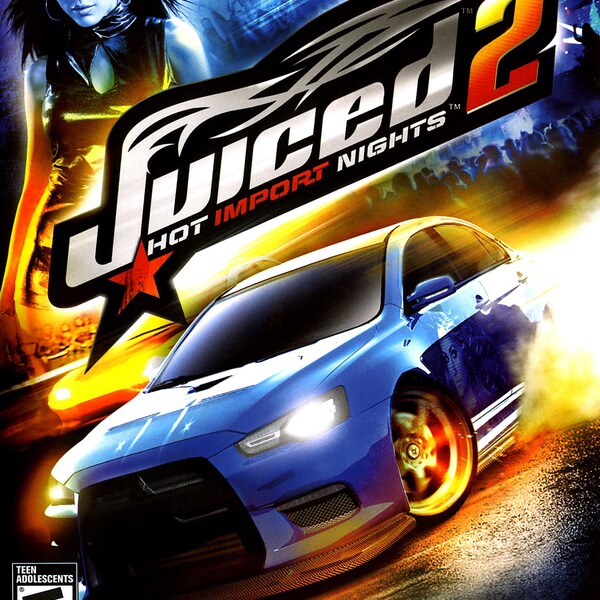 Juiced 2: Hot Import Nights PC-Spiel WINDOWS 7 8 10 11 Digitaler Download
