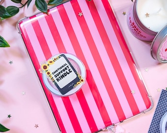 Emotional Support Kindle Kindle Grip | E-Reader Accessories, Electronic Reader Grip, Bookish Accessories, Phone Grip, Magsafe Grip