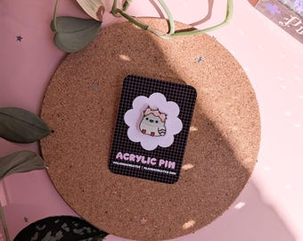 Niedliche Blumenkrone Taube Anstecker Anstecker | Taubenliebhaber, Vogelgeschenk, Vogelliebhaber, Pidgie, nette Geschenke