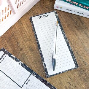 Liste des choses à faire avec impression céleste | Bloc-notes astrologie, papeterie, joli bloc-notes, organiseur hebdomadaire, bloc-notes à faire, 50 feuilles, bloc-notes DL