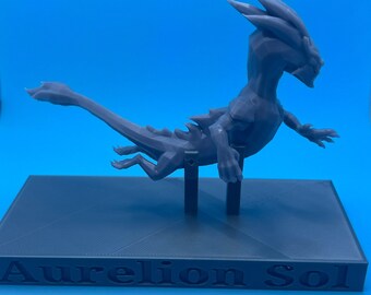 3D Printed Aurelion Sol Figure League of Legends