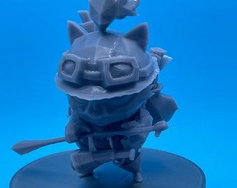 3D Printed Teemo Figure League of Legends