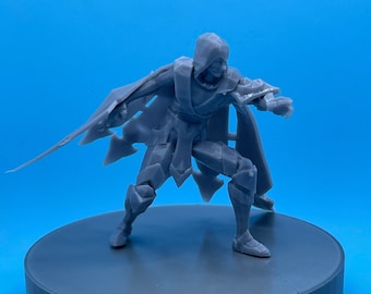 3D Printed Pyke Figure League of Legends | Etsy