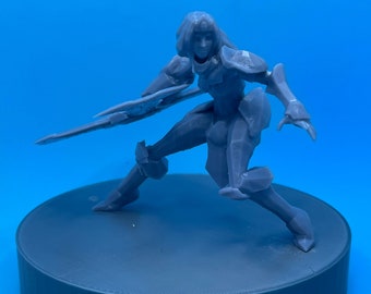 3D Printed Sivir Figure League of Legends