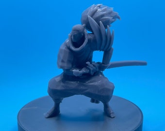 3D Printed Yasuo Figure League of Legends