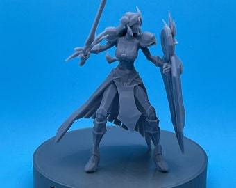 3D Printed Leona Figure League of Legends