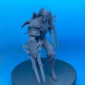 3D Printed Zed Figure League of Legends