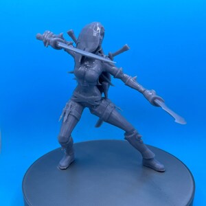 3D Printed Katarina Figure League of Legends