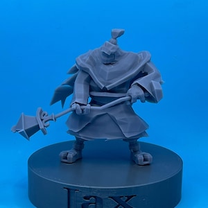 3D Printed Jax Figure League of Legends